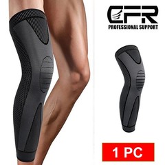 Full Leg Knee Brace Compression Sleeve Sport Support Stabilizers Injury Recovery