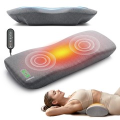 COMFIER Smooth Spine Triple Fusion Back Massager with Graphene Heat, 3-in-1 C…