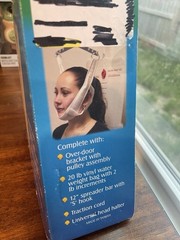 Alex DME Over Door Traction Unit Cervical Universal Head Halter 9630 New