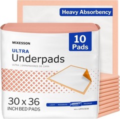 McKesson Ultra 30×36″ Disposable Underpads – Pack of 100 (UPHV3036)