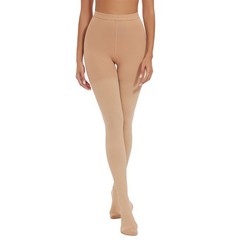 Compression Pantyhose for Women and Men, Closed Toe 20-30 mmHg Medica Support