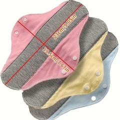 Leak-Proof Washable Incontinence Pads w/ Graphene Waterproof Reusable 2/4PCS