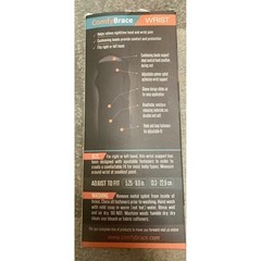 Over the counter ComfyBrace Night Wrist Sleep Support Adjustable Set/2