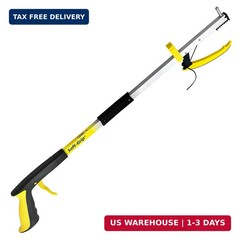 RMS 26 Inches Folding Grabber Reacher with Ergonomic Handle for Mobility and Rea