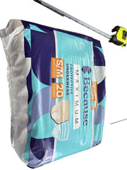 Because Maximum Protective 20 Underwear | S/M | 1 Pack | Absorbs Up to 4 Cups