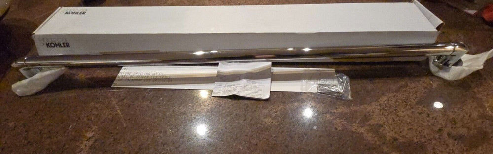 Kohler 22824-CP Kumin 42 inch Grab Bar in Polished Chrome