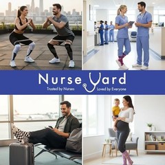 Nurse Yard Compression Socks for Women and Men | 20-30mmHg Graduated Medical …