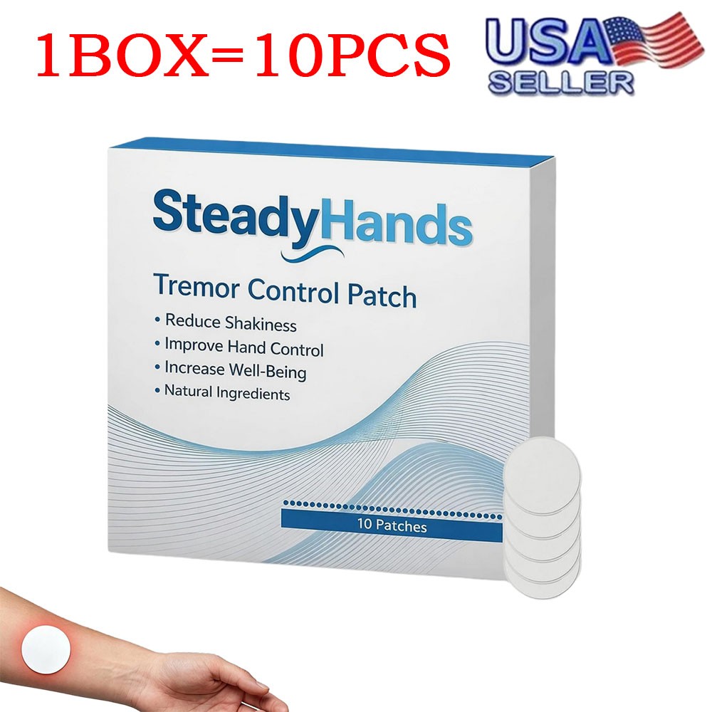Steadyhands Tremor Control Patch, Steady Hands Control Patch – Hand Stabilizer