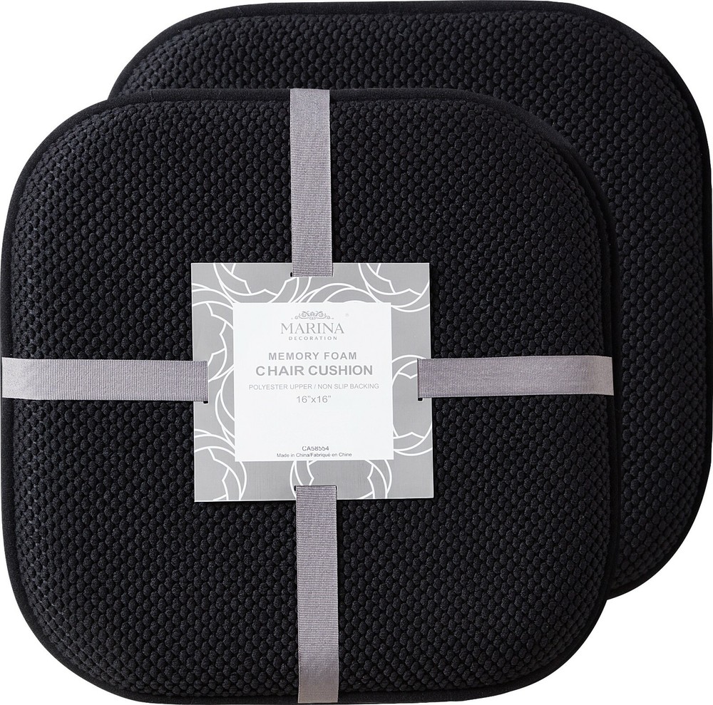 Premium Thick Cushion Nonslip Rubber Back Memory Foam Honeycomb Seat Chair Pad