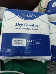 Tena Intimates Moderate Regular Length Incontinence Pad, 20 Count (Pack of 5)