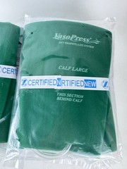 VasoPress DVT Calf Green Garment Large VP501LG Lot of 10 pairs Brand New
