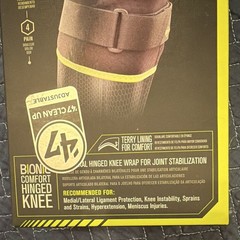DonJoy Performance Bionic Comfort Hinged Knee Brace L/XL Black/Green