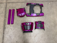 Quantum Edge 3 Wheelchair Shroud Trim Lot Purple