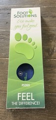 Foot Solutions Premium Insoles for Women Size 8.5 Model# FS205 Brand New in Box!