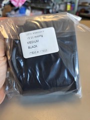 Therafirm Core-Spun Compression Socks 15-20 mmHg Black X-Static Medium USA Made