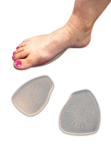 AT Surgical Ball of Foot Gel Comfort Cushion Left or Right Foot, Single or Pair
