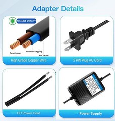 Ousaly 15V AC Power Adapter for Acorn 120 130 Stair Chair Lifts StairLift