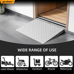 Threshold Ramps for Doorways 2-4″ Rise Aluminum One-Piece Portable Door Ramp …