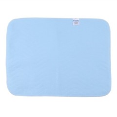 6x Reusable Washable Incontinence Pad – Blue/White, 45x60cm