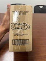 Boogie Antibacterial Hand Wipes By Boogie Alcohol Hypoallergenic And