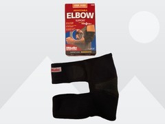 Mueller Sport Care #6305 Adjustable Elbow Support Left or Right One Size 7-15 in