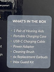 Audien Hearing ATOM X -Rechargeable OTC Hearing Aids – Newest Model- New