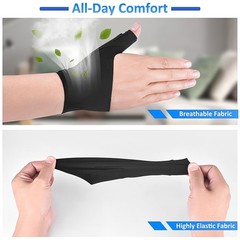Copper Compression Thumb Wrist Brace, Stabilizer Spica Splint, Pain Relief,