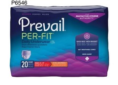 Prevail Daily Per-Fit Underwear for Women, Medium (34″-46″), 20 Counts/Pack