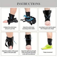 Ankle Support Brace for Ankle Sprains Men Women Sprained Brace for Basketball