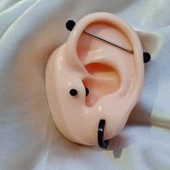 Soft Silicone Ear Model for Hearing aid 1:1 Human Ear Ear Model Simulation Di…
