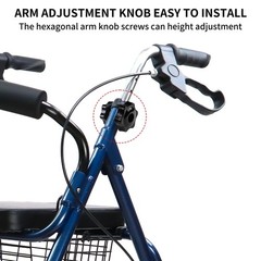 Rawsomes Replacement Arm Knob for Adjustable Height Track, Black