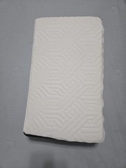 White Bed Wedge Pillow Set with Removable Cover Foam Bed Positioner