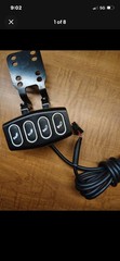 Quantum Edge 3 2.0 HD Stretto Power Wheelch Seating Control Switch Box CTL123218