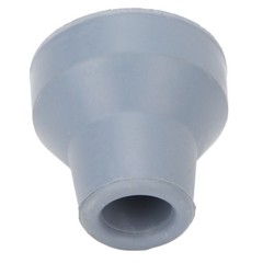 19mm 6pcs Rubber Cane Tips Wear Resistant Stable Heavy Duty Soft Rubber Crutch