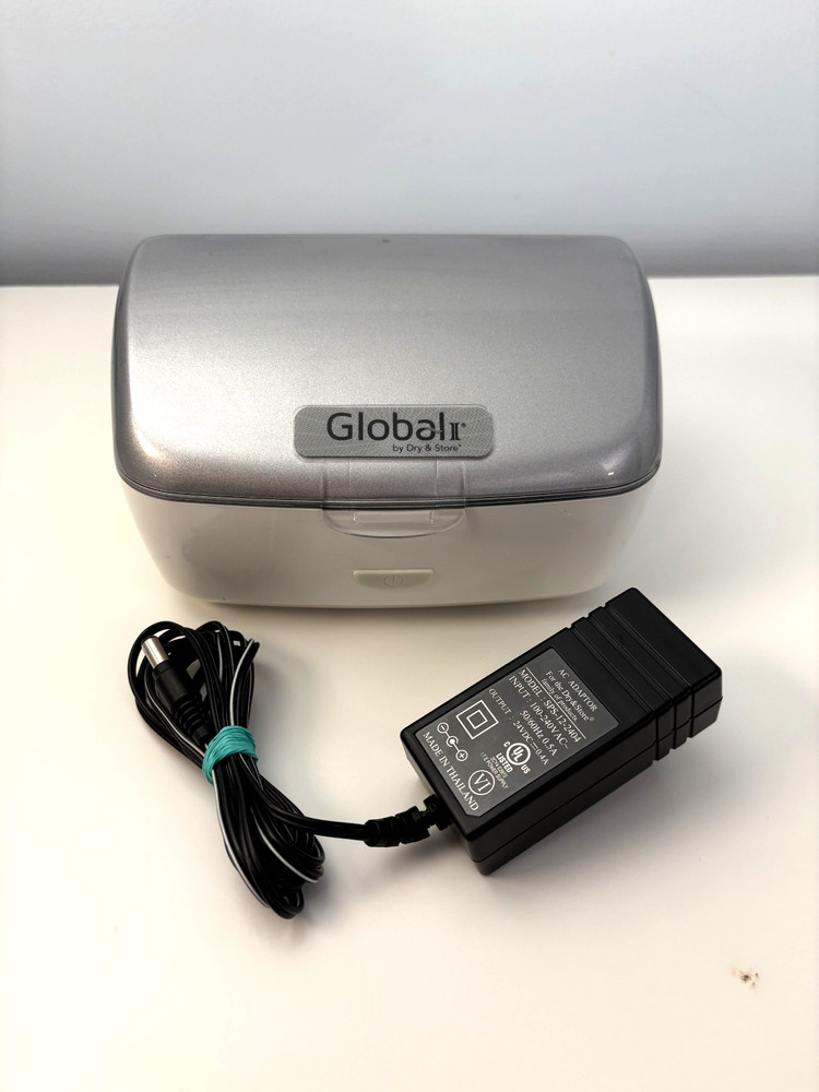 Dry & Store Global II Hearing Aid Dehumidifier Model TRG-AA With Cable