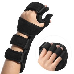 Fanwer Stroke Resting Hand Splint – Night Immobilizer Wrist Finger Large