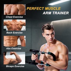 Twister Arm Trainer,Adjustable 6 Resistance Levels (45-130 blue(45-130lb)