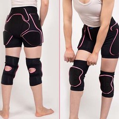 Womens Padded Shorts Knee Pads – Sports Ski Snowboard