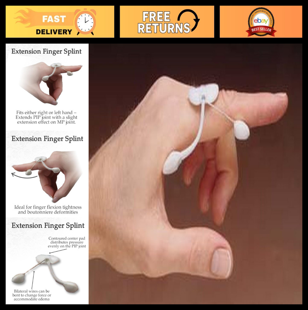 Spring Finger Extension Assist – LMB, Size AA, Hand Therapy Aid, Rehab Support