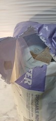 Vintage Plastic Adult Diapers 1990s Disposible Pads Salk Prefer Open Box PROP