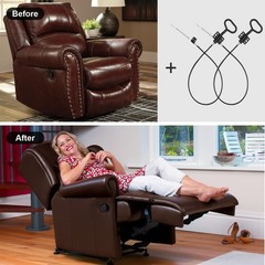 YEYETUO Sofa Recliner Cables, 2PCS Release Cables Replacement D 36.4 inches