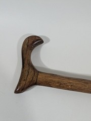 Twisted Oak Walking Cane Handcrafted Wood Cane Wooden Walking Cane 33″