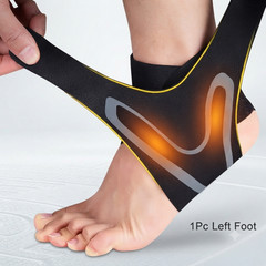 Ankle Brace Support Compression Sleeve Breathable Running Foot Bandage
