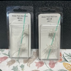 Phonak /Unitron Slim HE Tube: SCREW-IN type 3-L & 3-R *Left and Right* (5 Pairs)