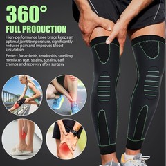 6 Pcs Long Compression Full Leg as picture shown, black, orange and green