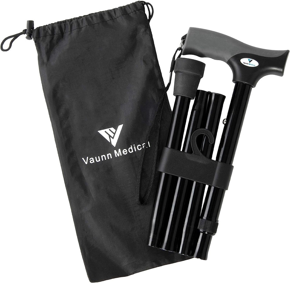 FSA/HSA Eligible, Vaunn 5.35“ x 1.5“ x 33-37“, Black With Gray Handle
