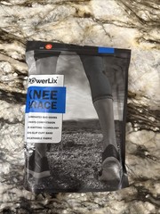 PowerLix Extra Large Compression Knee Sleeve Brace – Black