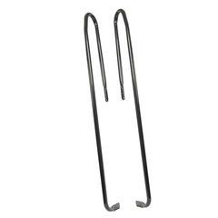 Universal Step Handrail Sturdy Black Metal For Stairs Porch & Loft Steps