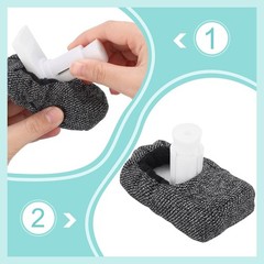 8 Pcs Walker Ski Glide Covers Heavy Duty Universal Removable Padded Caps Safe…