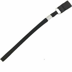 6 Pack Comfort Axis Walking Cane or Stick Stretchable Elastic Wrist Straps Black